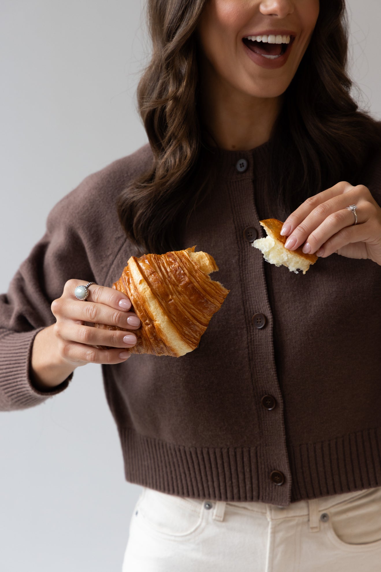 Merino wool cardigan