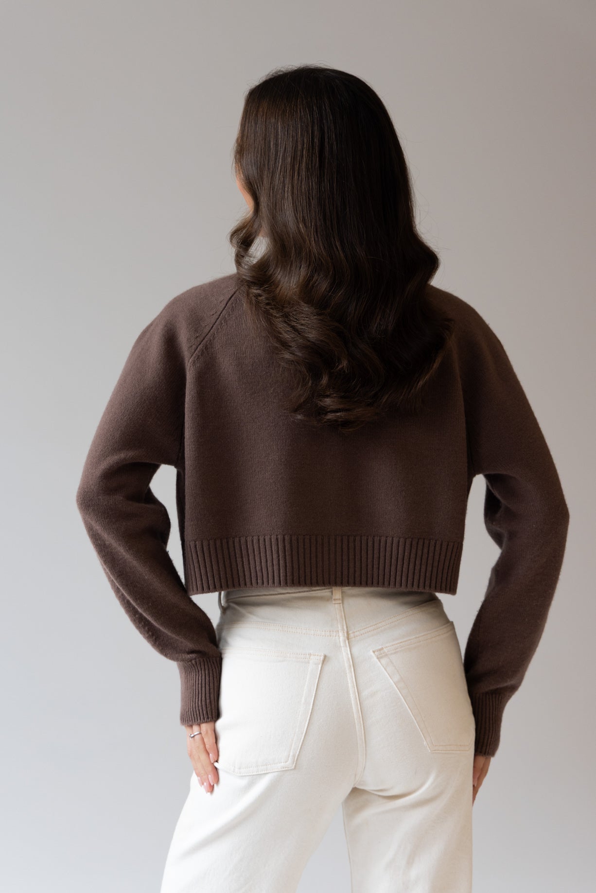 Merino wool cardigan