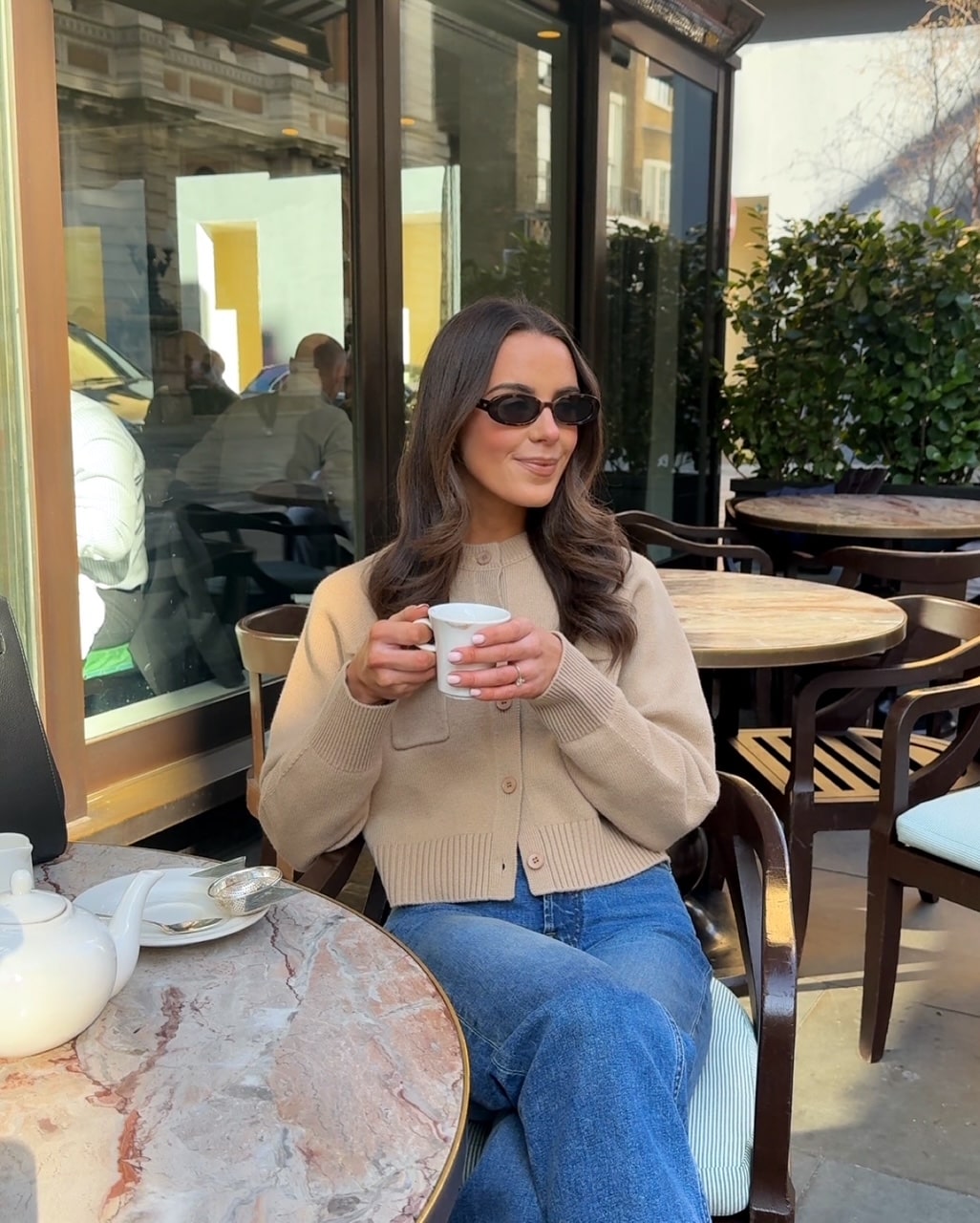 Merino wool cardigan