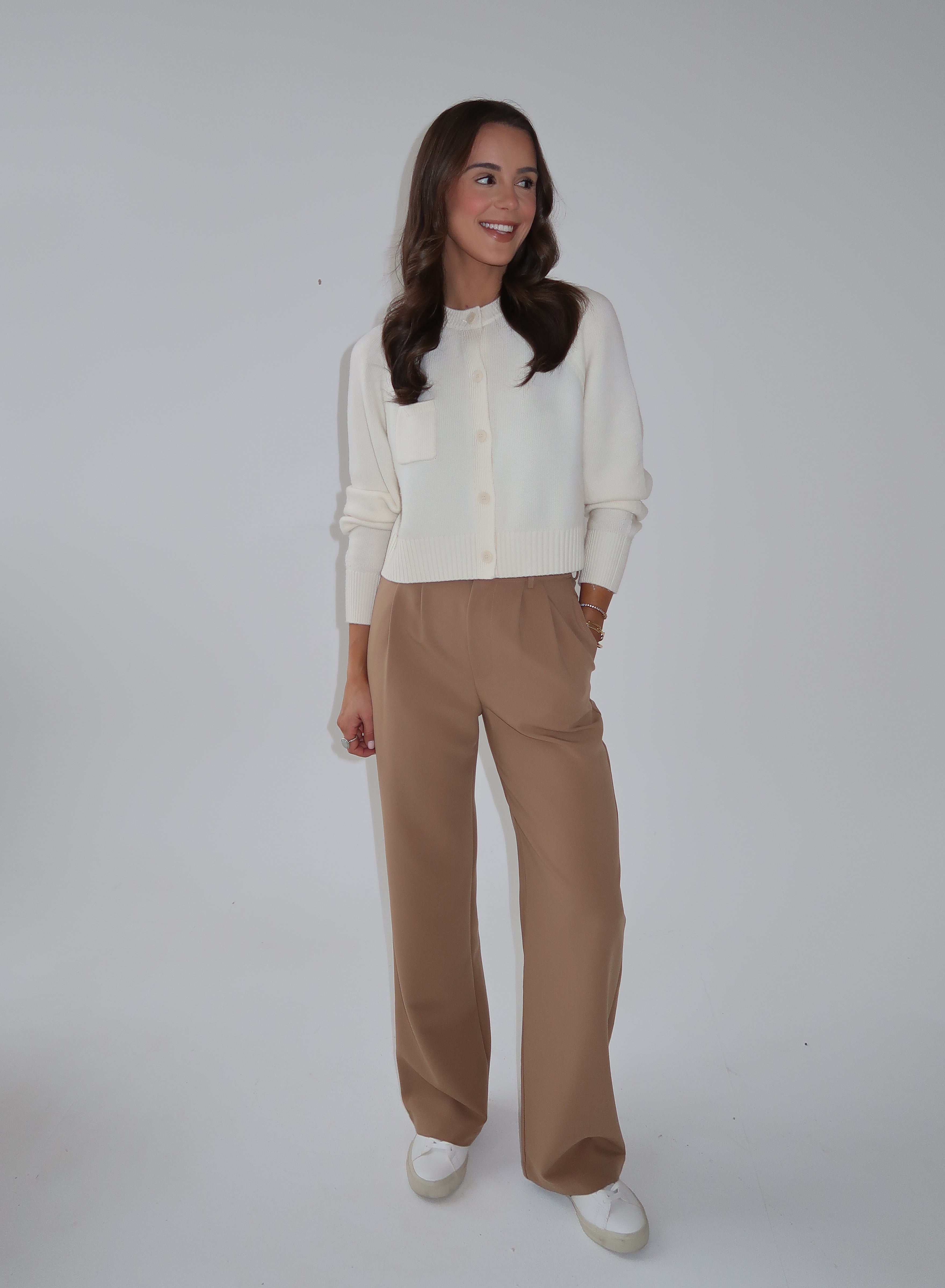 Merino wool cardigan