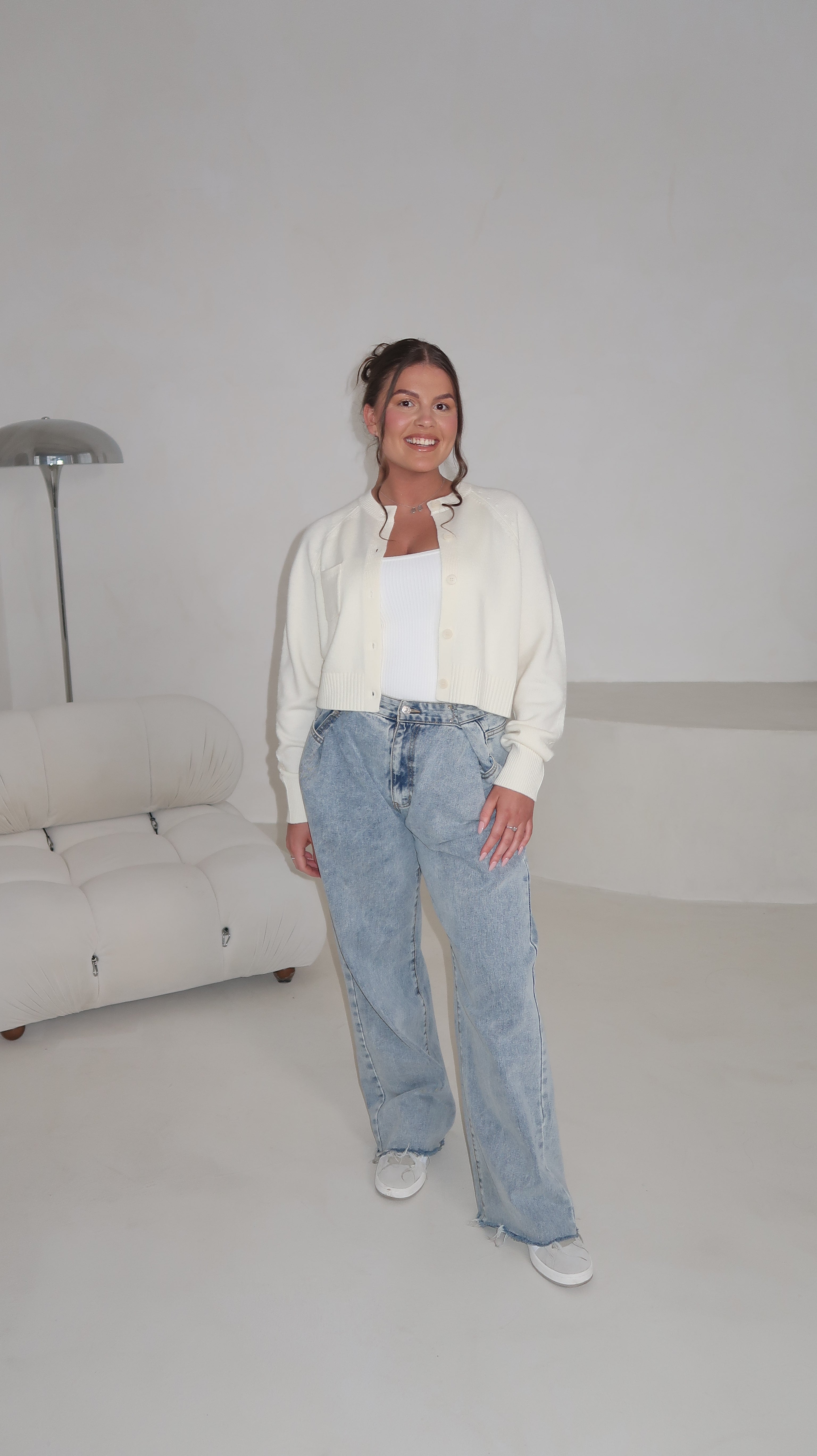 Merino wool cardigan