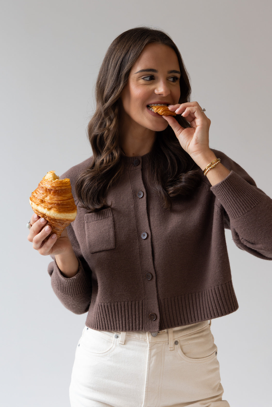 Merino wool cardigan