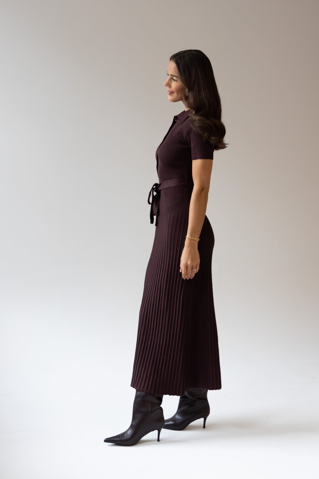 Knitted maxi dress
